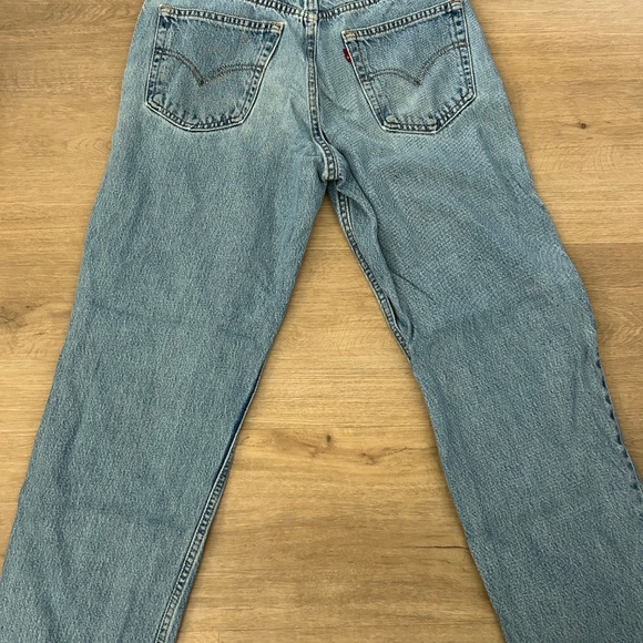 Men's Levi's Straight Leg 32x30 Light Wash - Picture 4 of 5